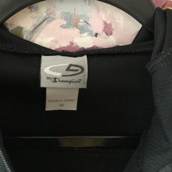 Black Athletic Jacket with Zipper by Champion - Picture 5 of 5